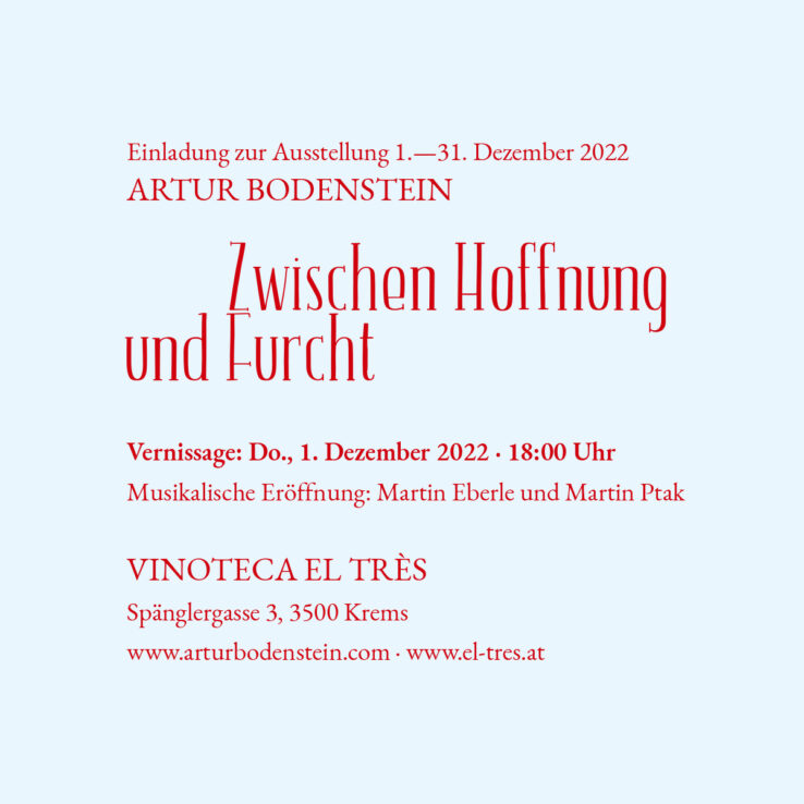 Ausstellung Krems Artur Bodenstein